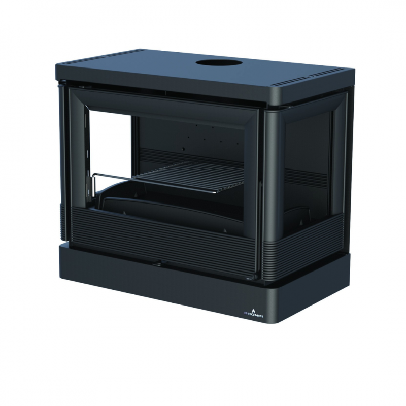 Salamandra a lenha suspensa Versalles C 12Kw Bronpi