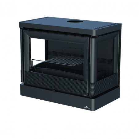 Salamandra a lenha suspensa Versalles C 12Kw Bronpi