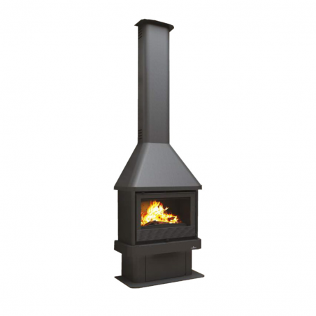 Lareira metálica Lisboa 11 kw Bronpi