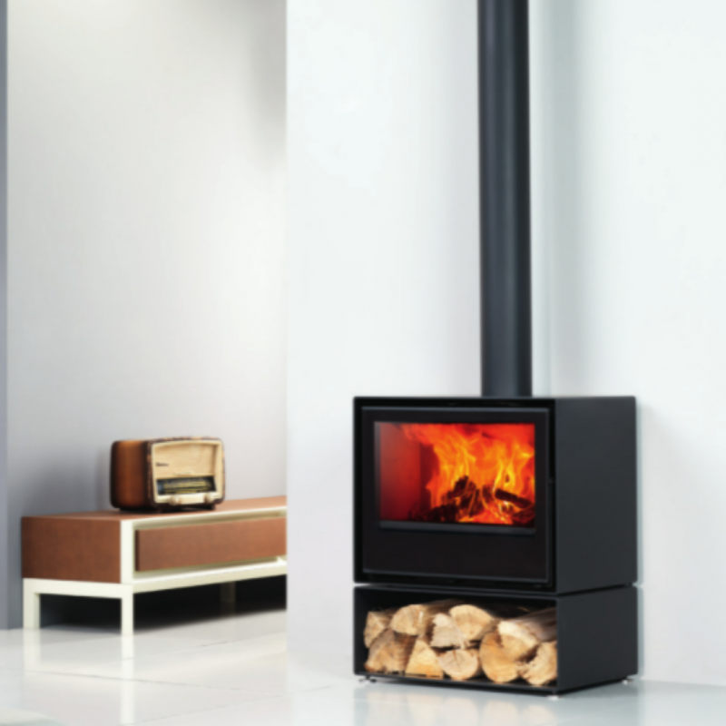 Salamandra a lenha Flamebox CUBEBOX