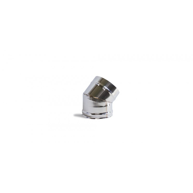 Curva Inox 45º