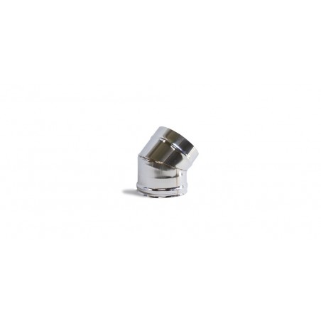 Curva Inox 45º