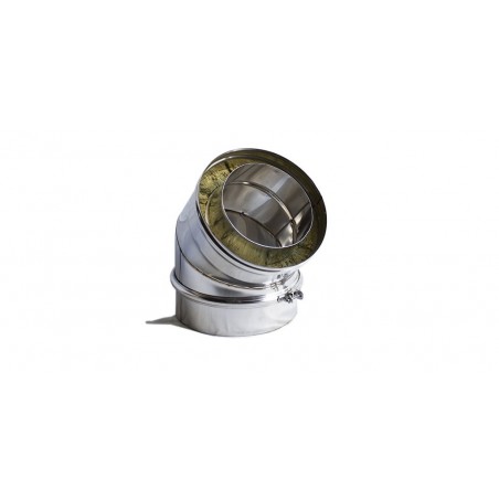 Curva Inox Isolada 45º