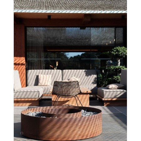 Fire Pit Aço Corten