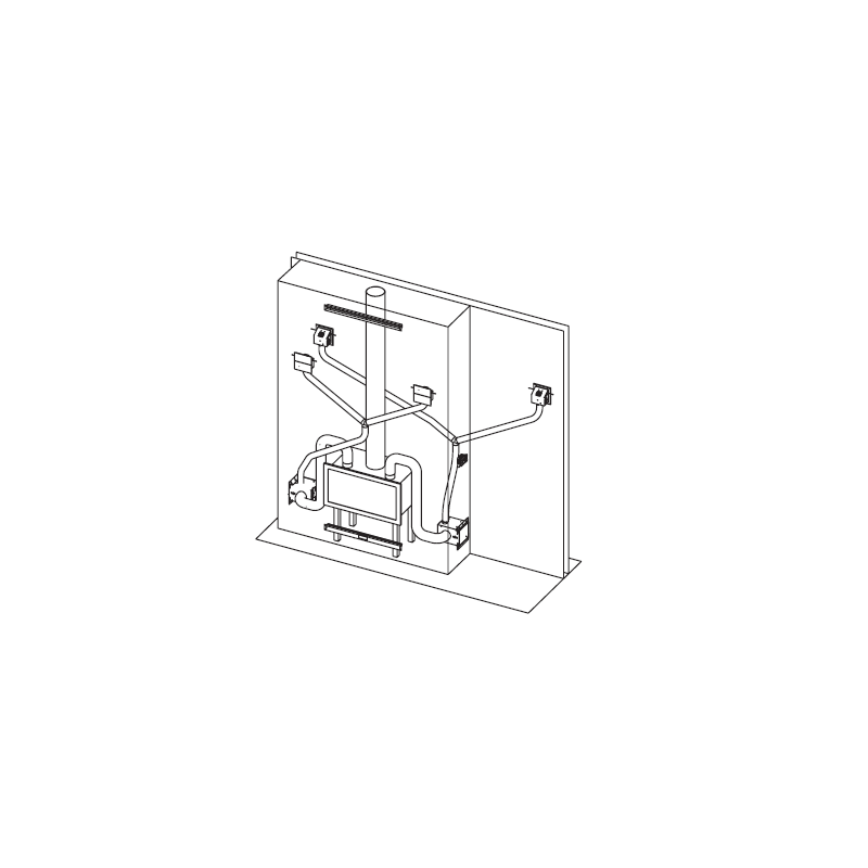 Kit air diffuser Distante Edilkamin