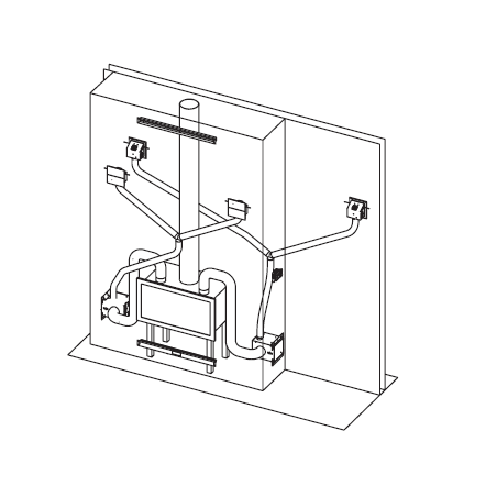 Kit air diffuser Distante Edilkamin
