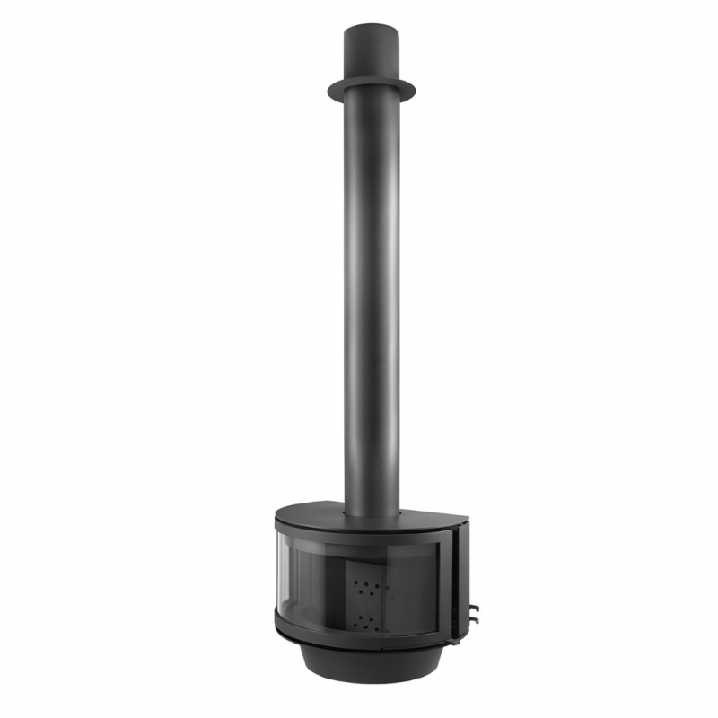 Lareira Suspensa Ronde Frontal Rocal