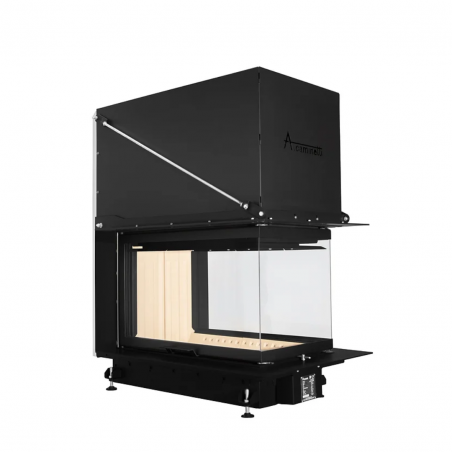 Recuperador a lenha Trifacial Crystal 3D Max Acaminetti