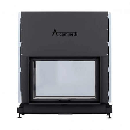 Recuperador a lenha de Dupla Face Flat W 90 x 60 Acaminetti