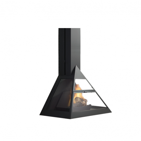 Lareira Suspensa Admeto Frontal Traforart
