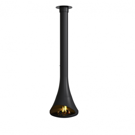 Lareira Suspensa Hestia Central Traforart