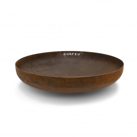 Lareira de exterior em aço corten BonBowl