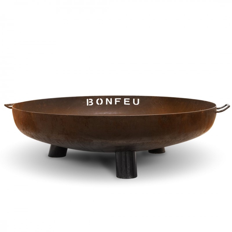Lareira de exterior em aço corten BonBowl Plus