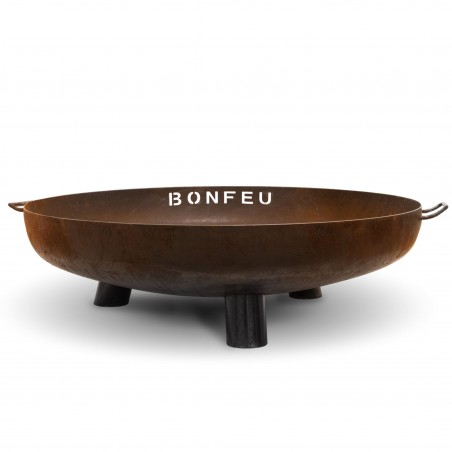 Lareira de exterior em aço corten BonBowl Plus