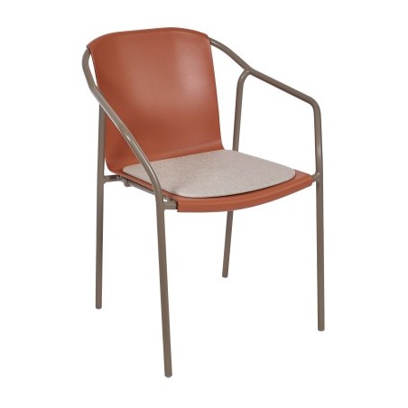 Cadeira Rod Pad com braços Ezpeleta