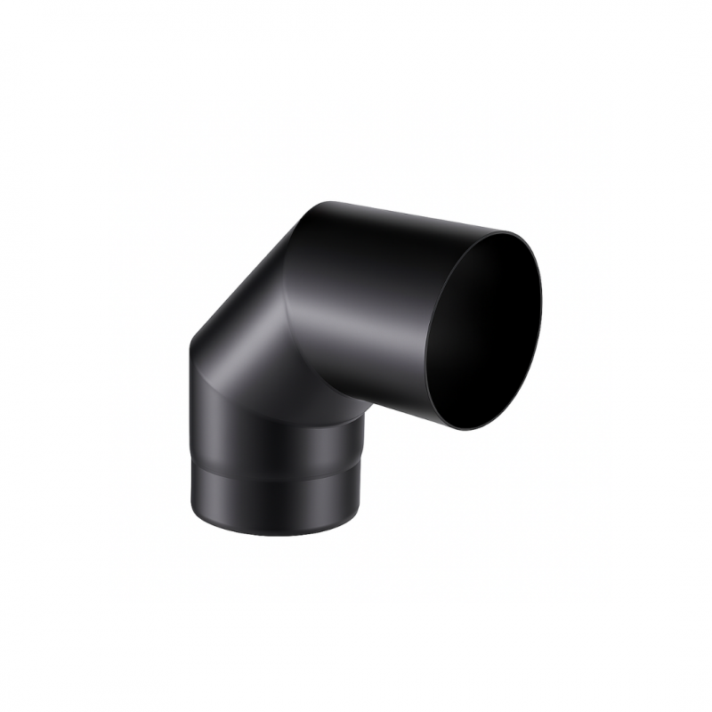Curva Preta aço 2mm 90º ADF