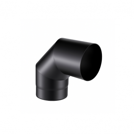 Curva Preta aço 2mm 90º ADF