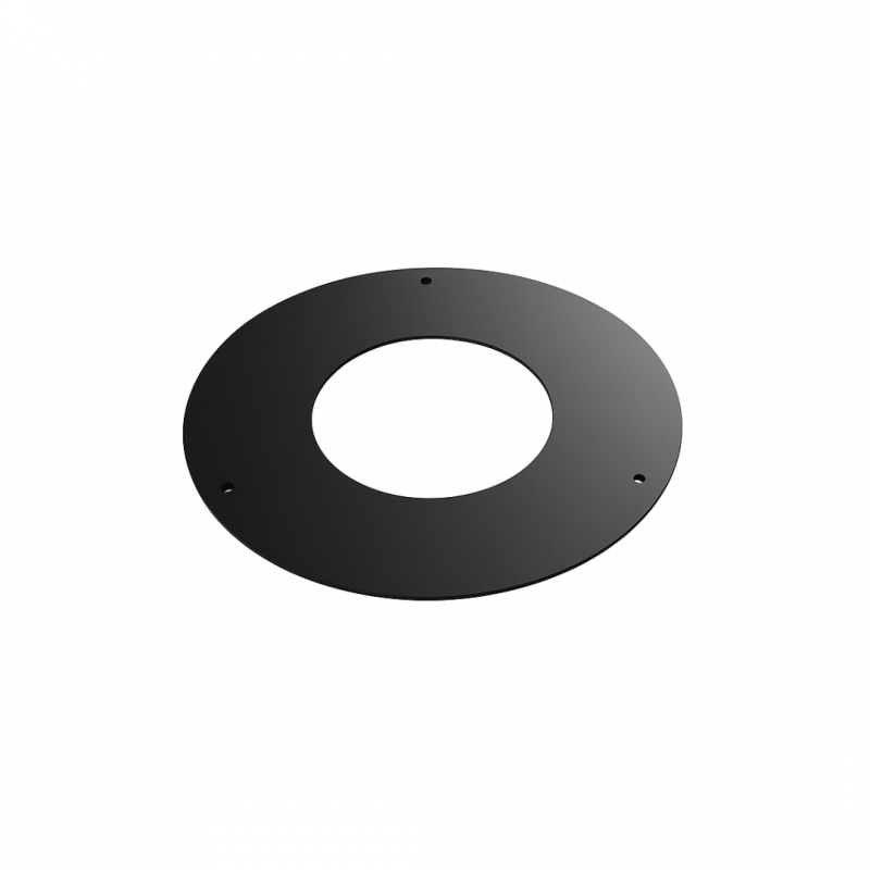 Espelho de remate preto aço 2mm ADF