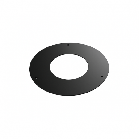 Espelho de remate preto aço 2mm ADF