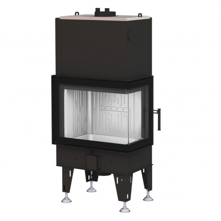 Recuperador a lenha de aquecimento central BeF Aquatic WH 70 CP/CL