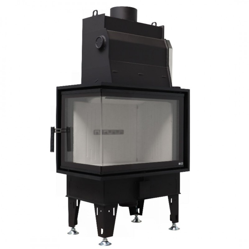 Recuperador a lenha de aquecimento central BeF Aquatic WH 80 CP/CL