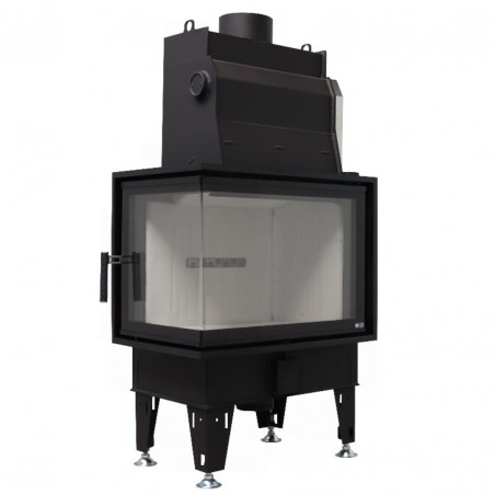 Recuperador a lenha de aquecimento central BeF Aquatic WH 80 CP/CL