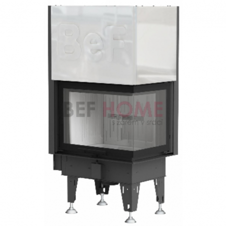 Recuperador a lenha de aquecimento central BeF Aquatic WH V 80 CP/CL