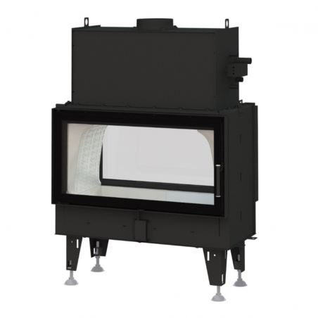 Recuperador a lenha de aquecimento central BeF Twin 10 Aquatic II
