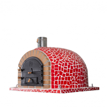 Forno a lenha Mediterrânico Mosaic Cortiça