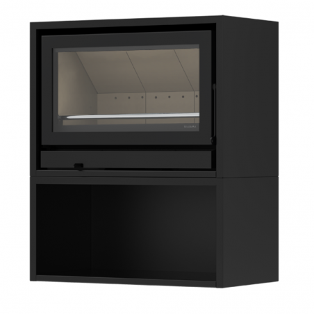 Salamandra a lenha Solzaima Back Box Eco